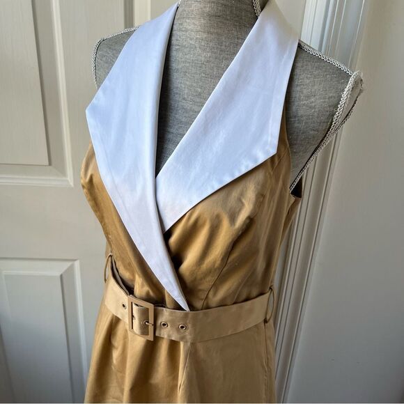 Hutch Sleeveless Collared Dress Size 8 - Picture 3 of 6